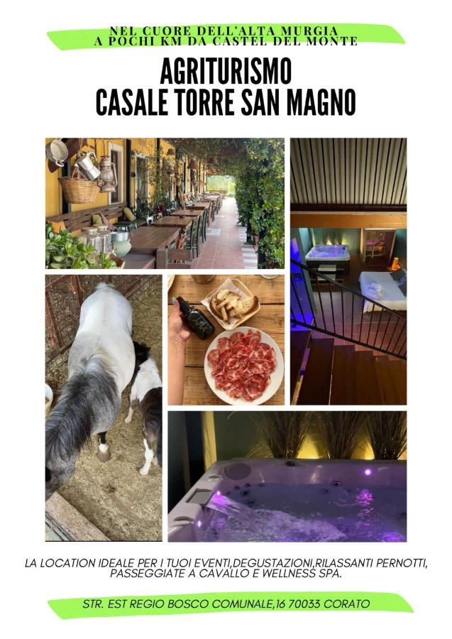 Casale Torre San Magno Villa Corato Eksteriør bilde